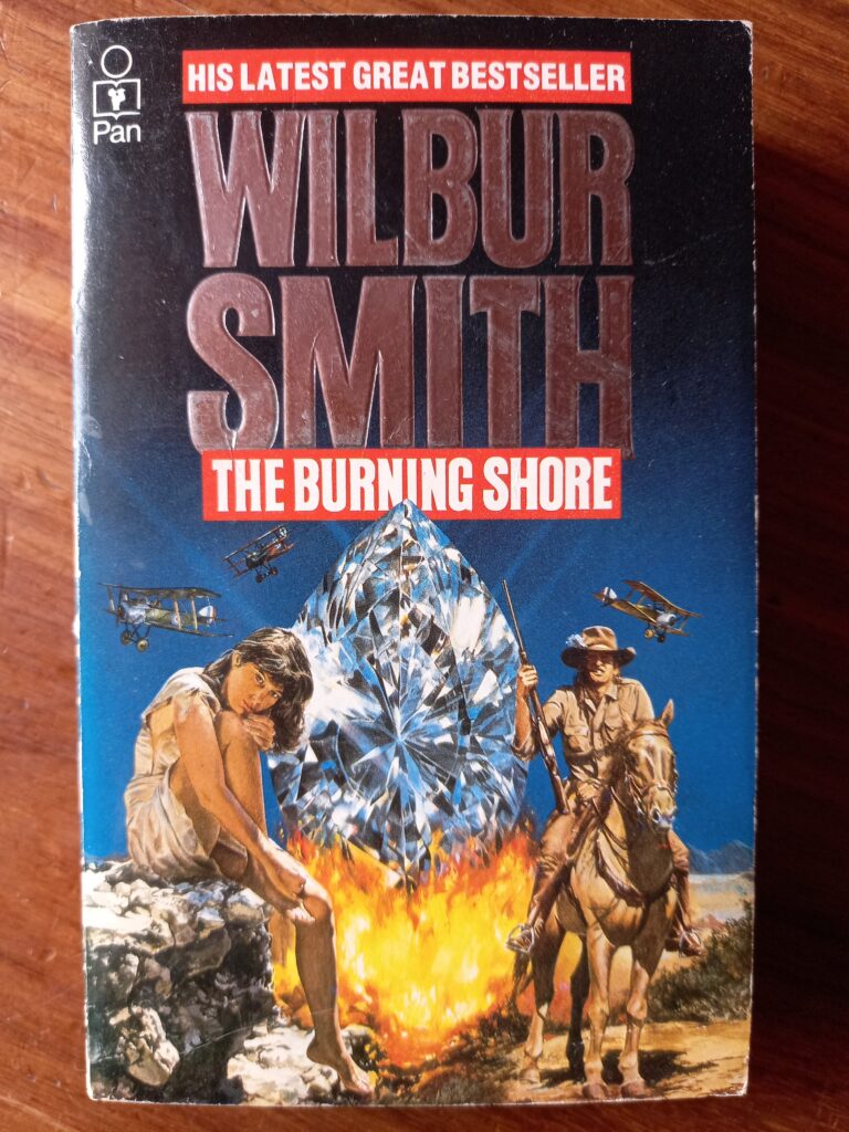 The Burning Shore (Courtney #4) by Wilbur Smith - Books For Keeps